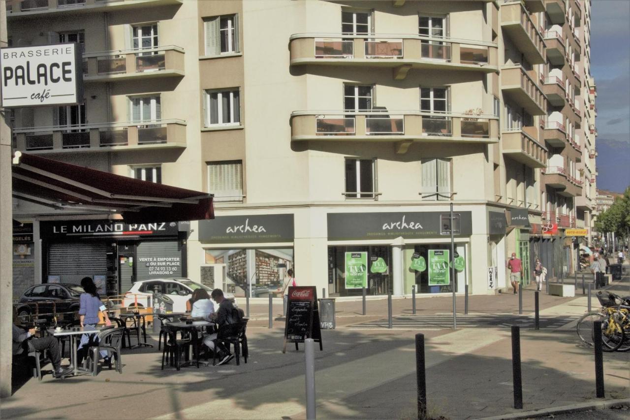 Grenoble Hyper-Centre + Wifi + Netflix Apartment Luaran gambar